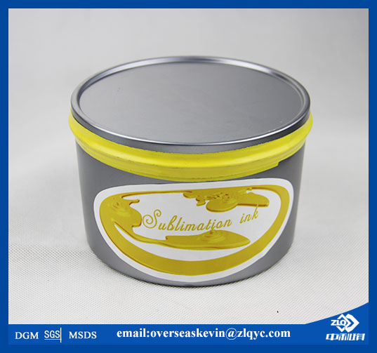 yellow sublimation offset ink for textile