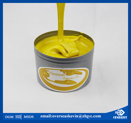 CMYK 1kg/can Fluorescent Offset Ink for Transfer Printing