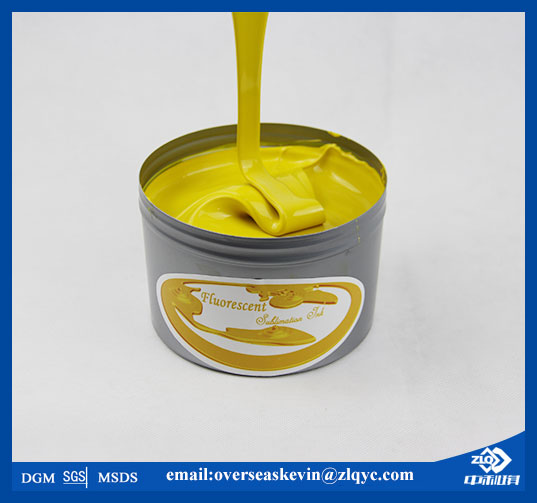 Fluorescent yellow offset sublimation ink for Pakistan marke
