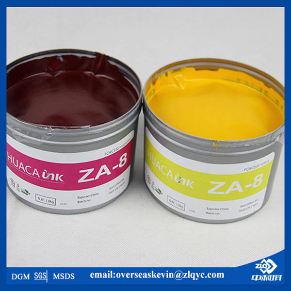 High color brightness Sheetfed offset printing ink with best