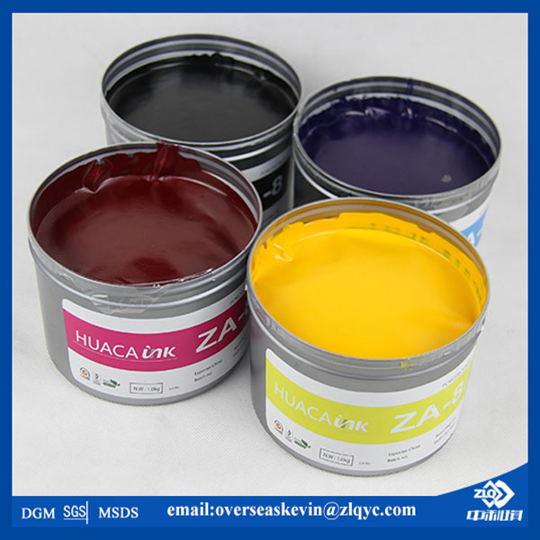 high gloss sheetfed offset printing ink for brochure printin