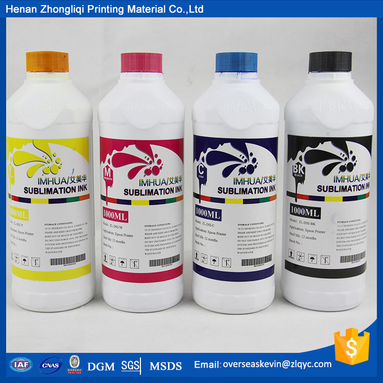 Top quality sublimation inkjet ink for dx7 print head