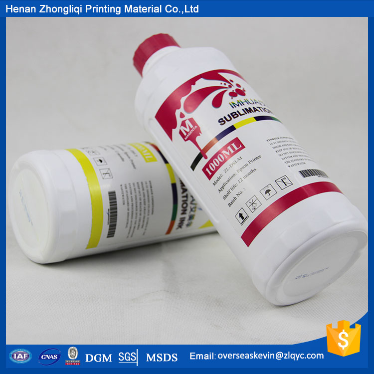 good quality sublimation digital transfer water ink