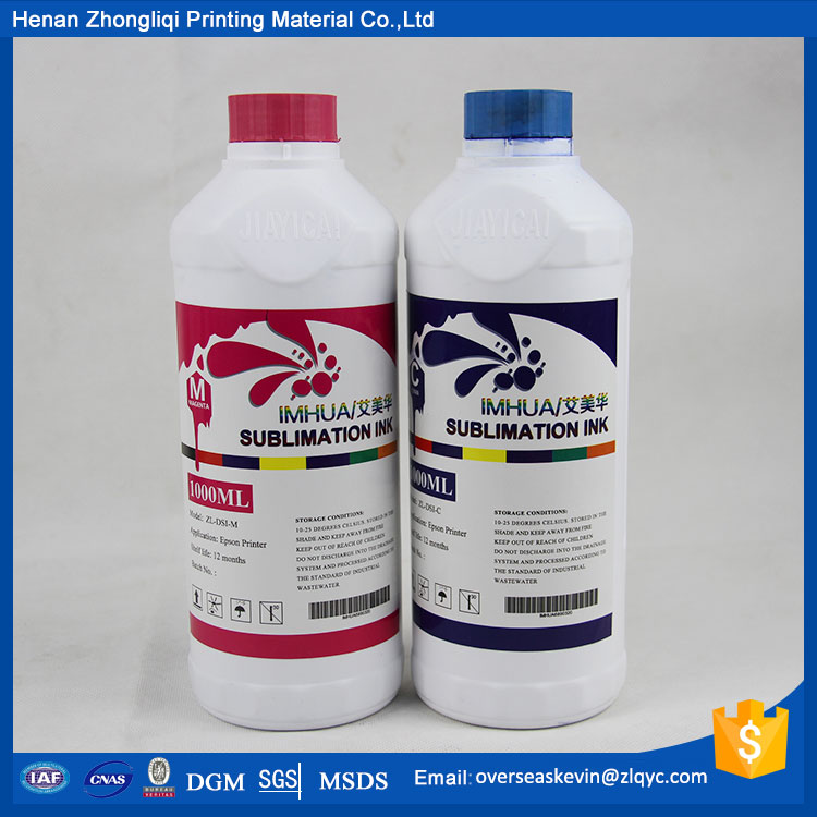 sublimation digital printing ink for heat transfer printers